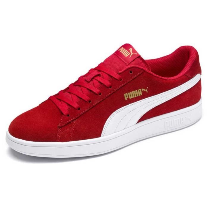 chaussure puma rouge homme